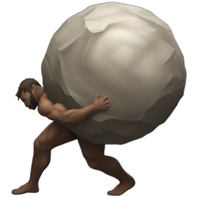 sisyphus emoji