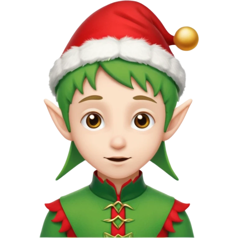 christmas elf emoji