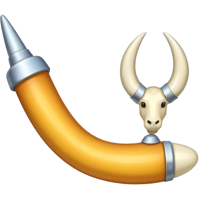 Straight horns emoji