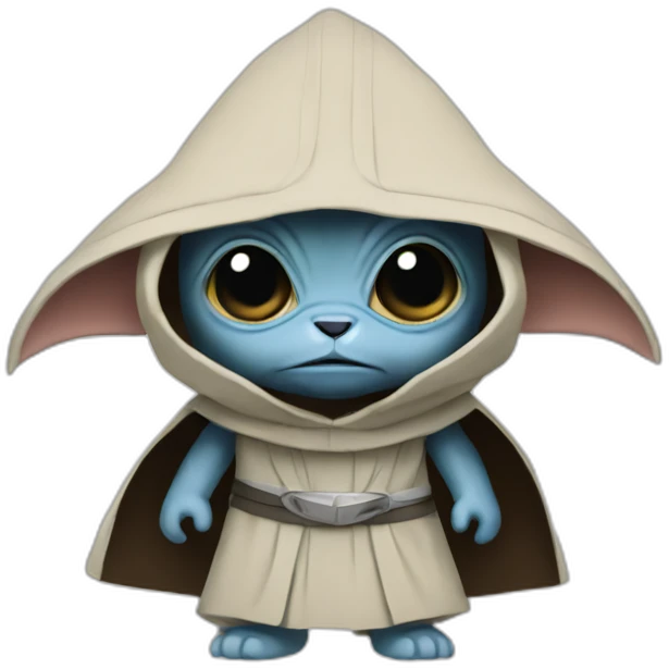 Grogu as a Sith emoji