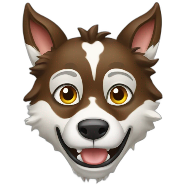 Vache loup emoji