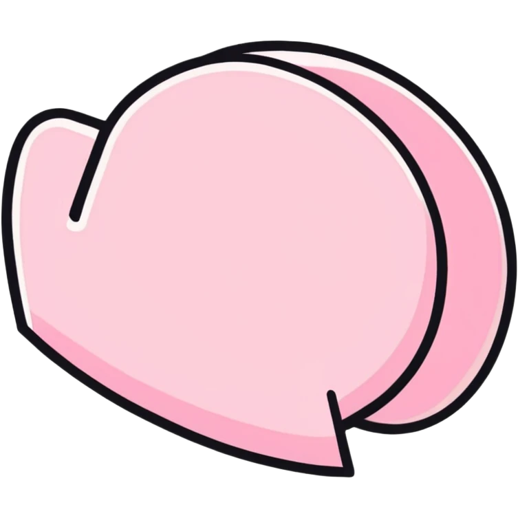 Pink emoji