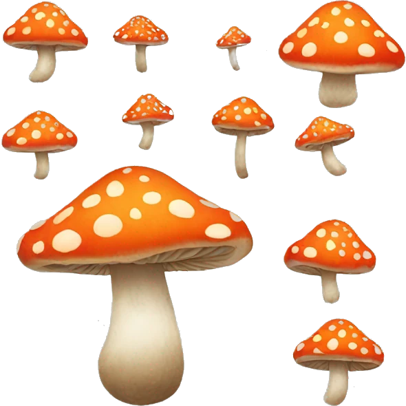 magic mushroom emoji