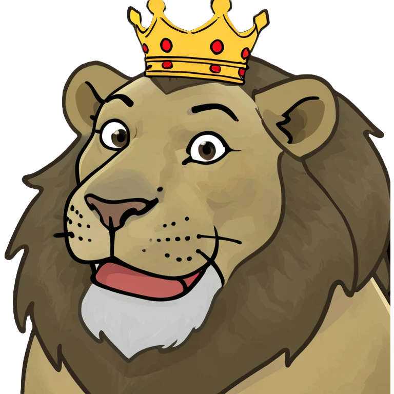 King lion emoji