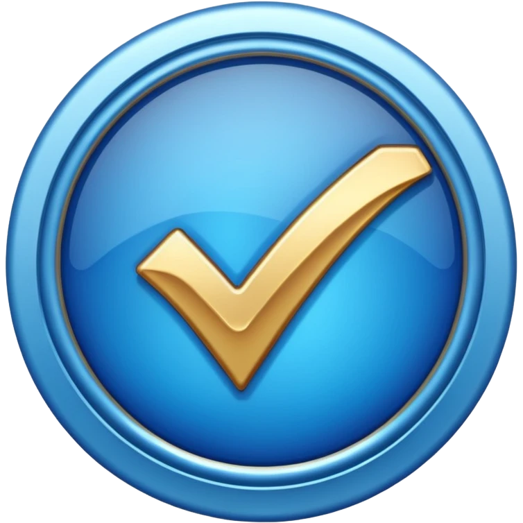 Create a instagram verified blue tick and make boundary zigzag emoji