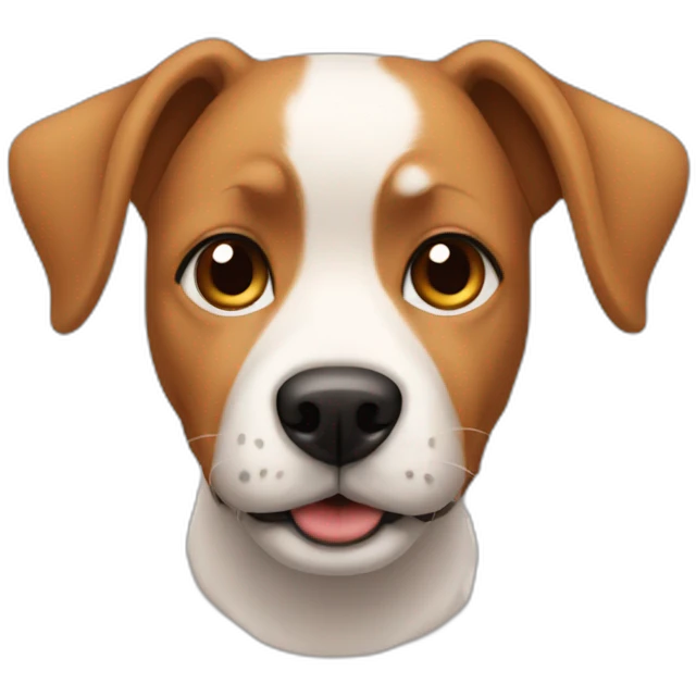 My face as a dog emoji