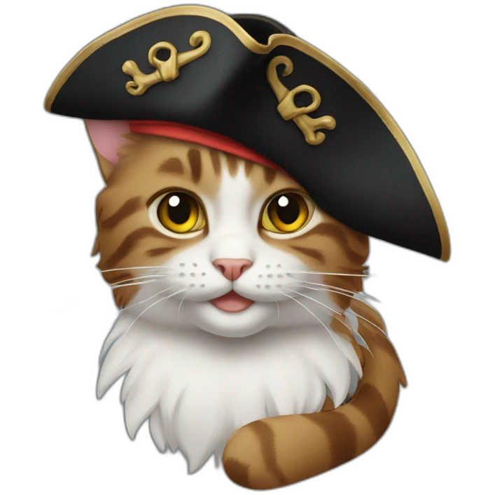 cat pirat emoji