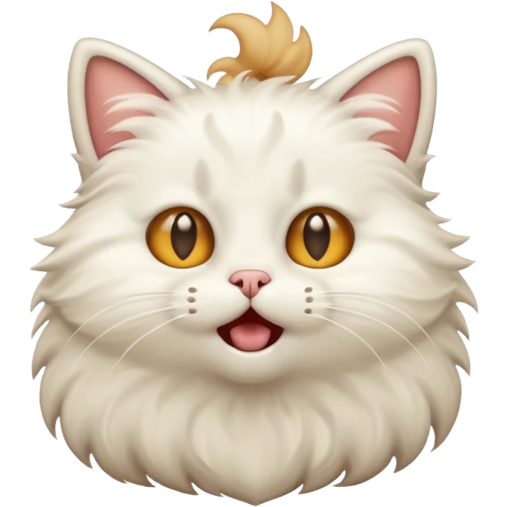 cat farting emoji