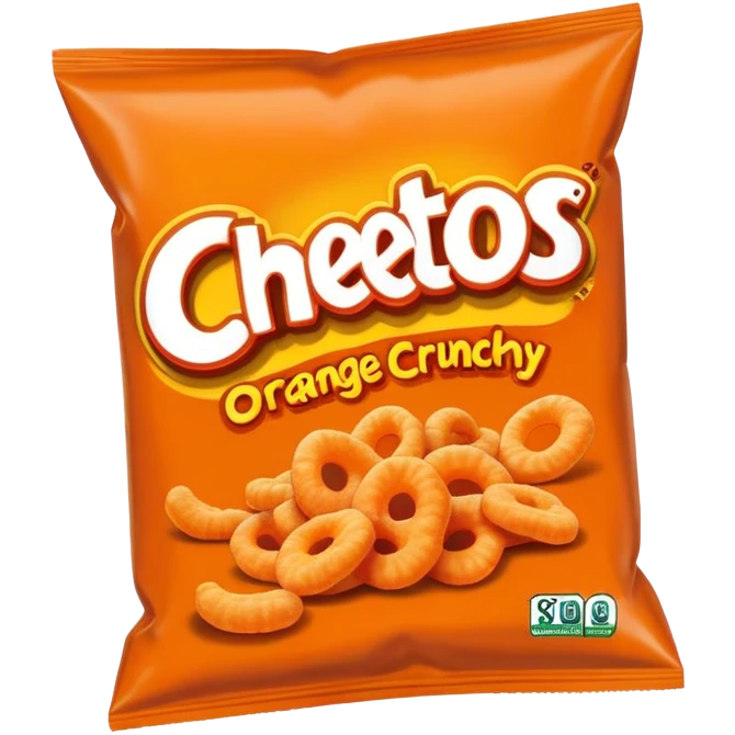 cheetos snack brand emoji