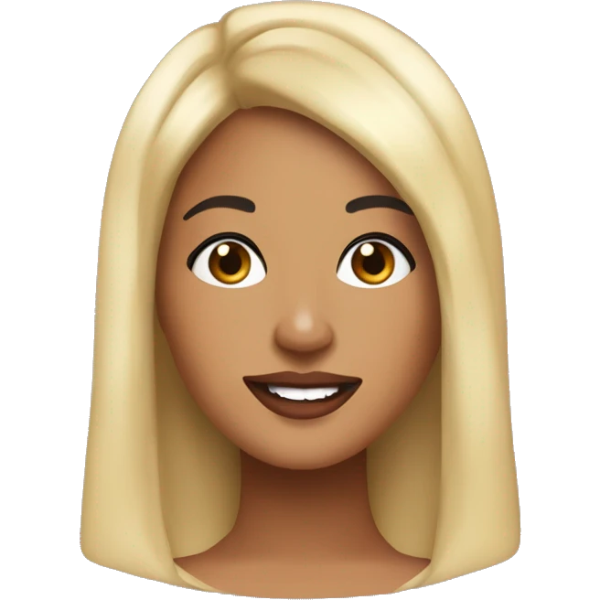 Natalie Nunn, Cresent Moon chin emoji