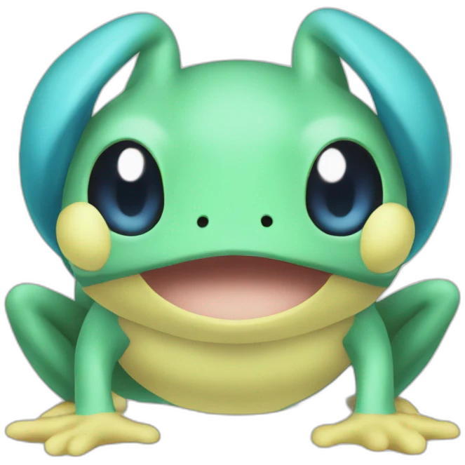 Froakie anime emoji