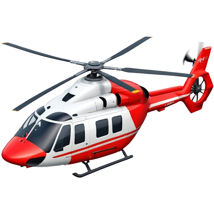 Rescue Helicopter - Airbus H145 (Model Year: 2021) (Iconic colour: Red with white) emoji
