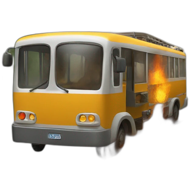 Deux tours en feu emoji