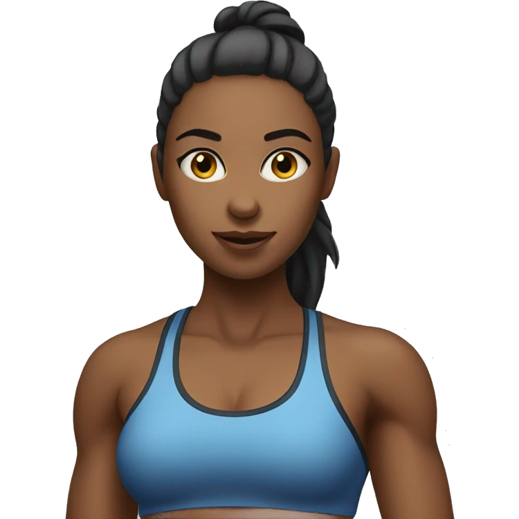 Gym girl emoji