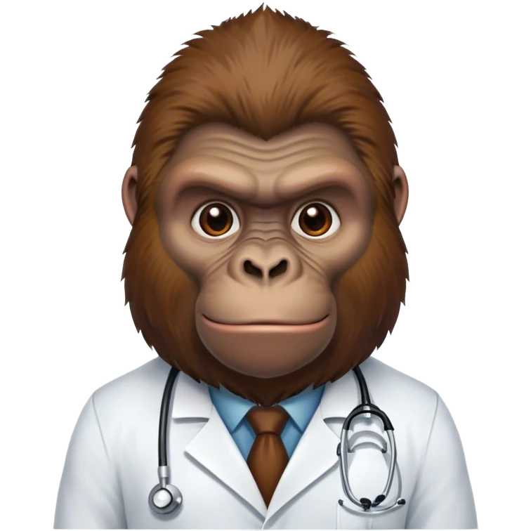 Doctor gorilla emoji