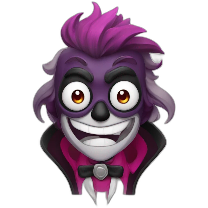 Alastor from hazbin hotel emoji
