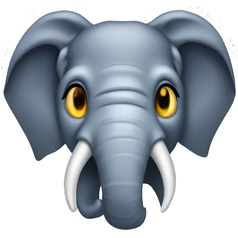 php elephant head only emoji