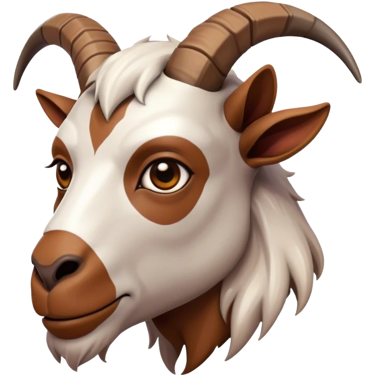 Futuristic Goat(Ram) man 2/3 veiw emoji