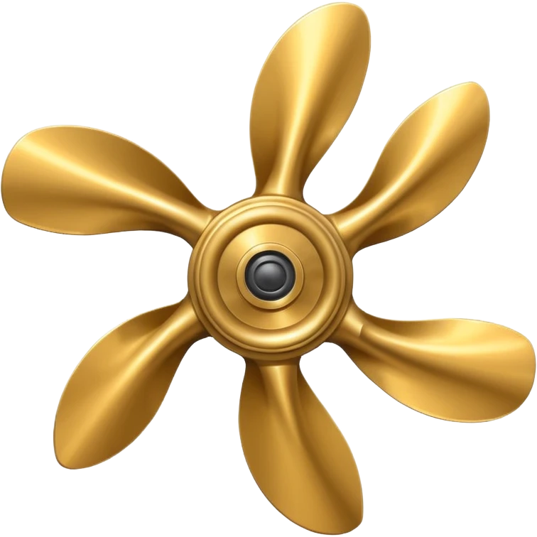 Boat propeller emoji
