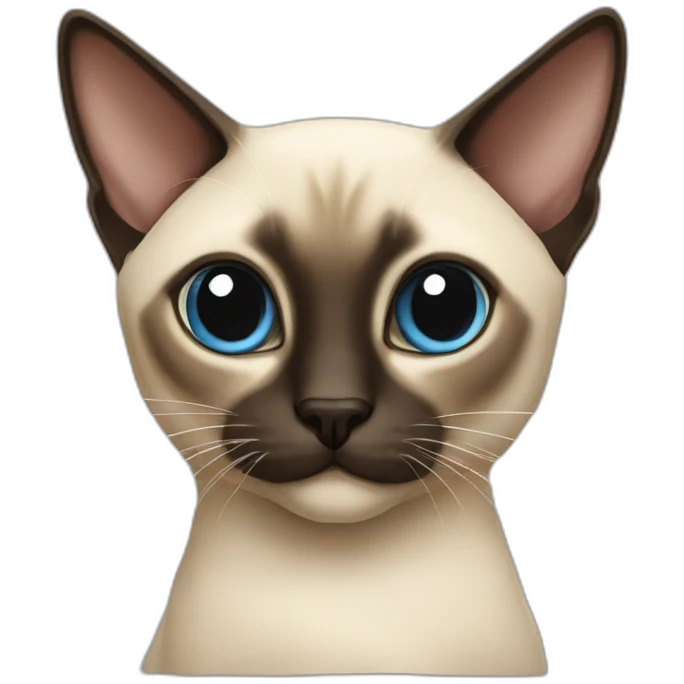 Siamese-cat emoji