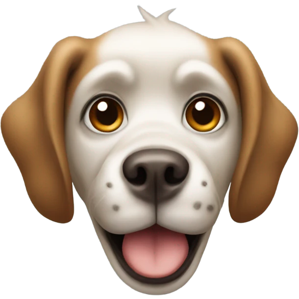 Monkey dog  emoji