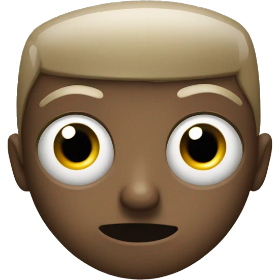 peering eyes to the side emoji