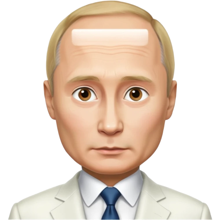 Путин в белом кастюме emoji