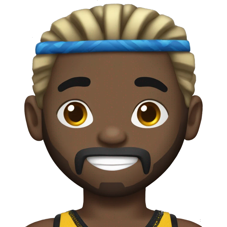 kofi kingston wrestler emoji