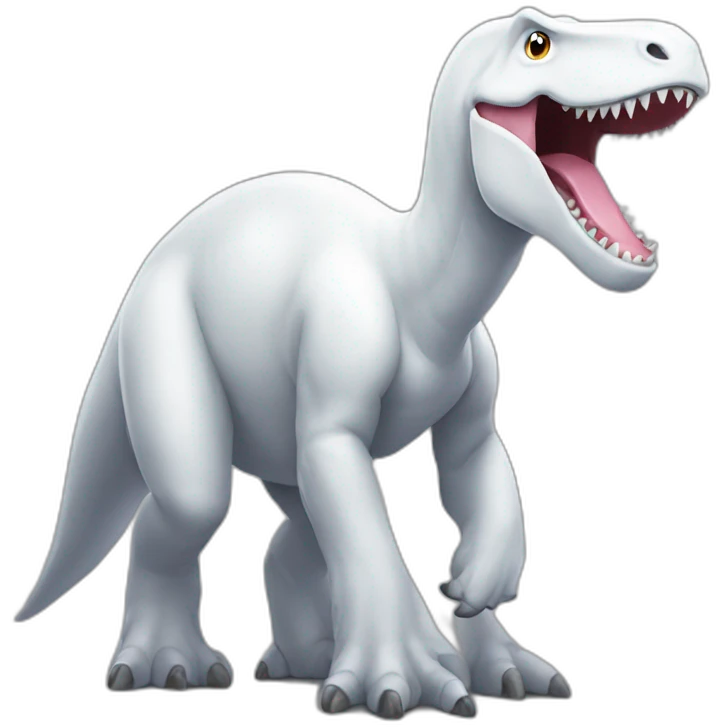 big white dinosaur emoji