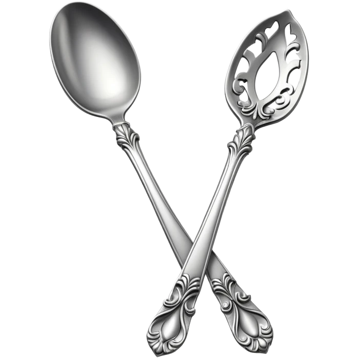 Fancy elegant aesthetic deluxe expensive utensil  emoji
