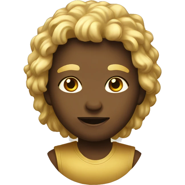 Golden emoji