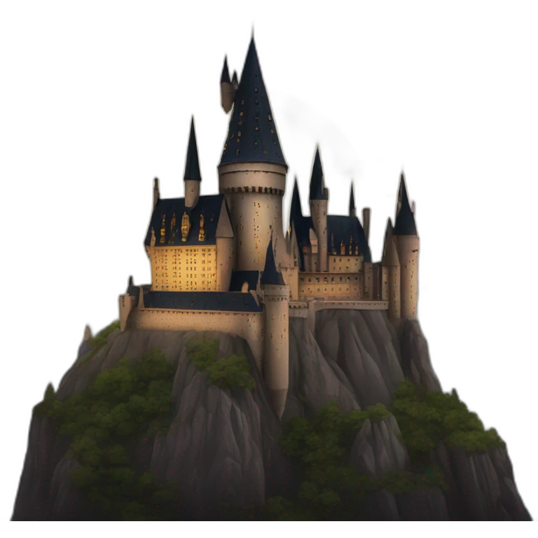 hogwarts castle emoji