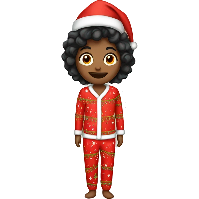 Christmas pjs  emoji
