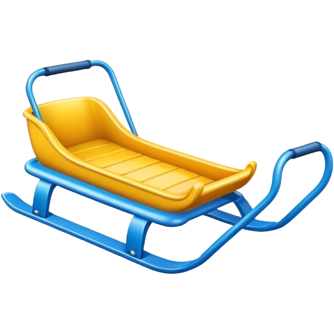 plastic sled emoji