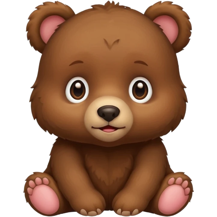 baby bear emoji