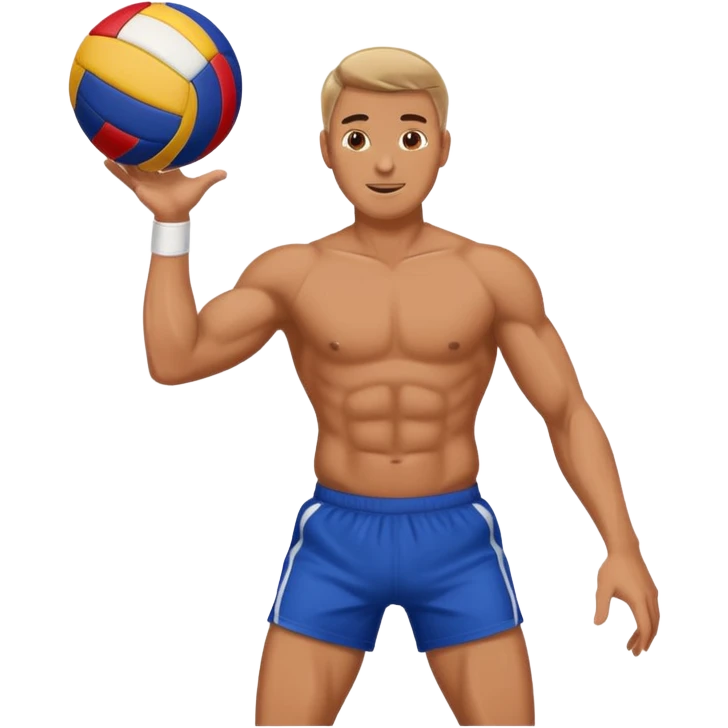 volleyball player men emoji