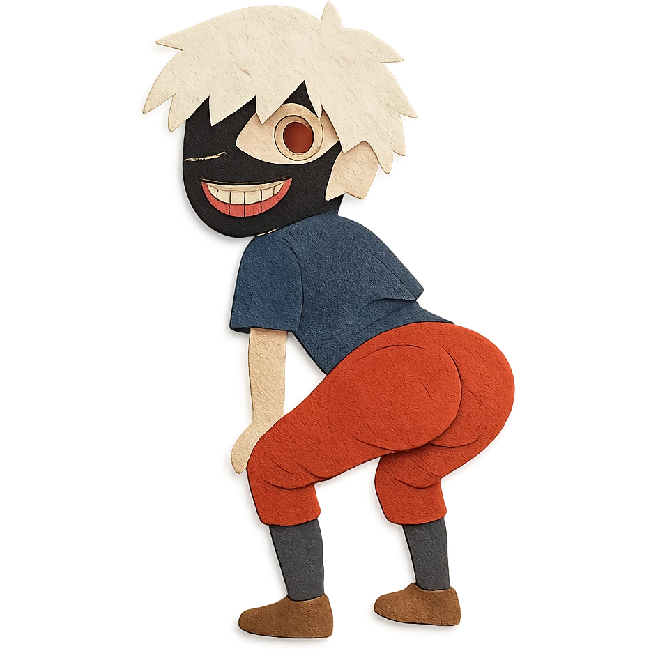 Kaneki from Tokyo Ghoul twerking emoji