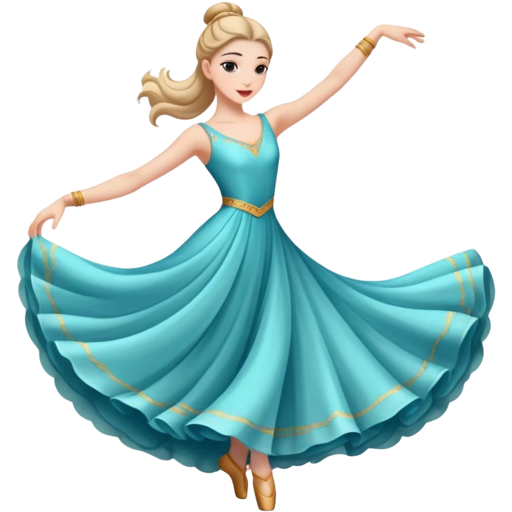 dancer performing gracefully emoji