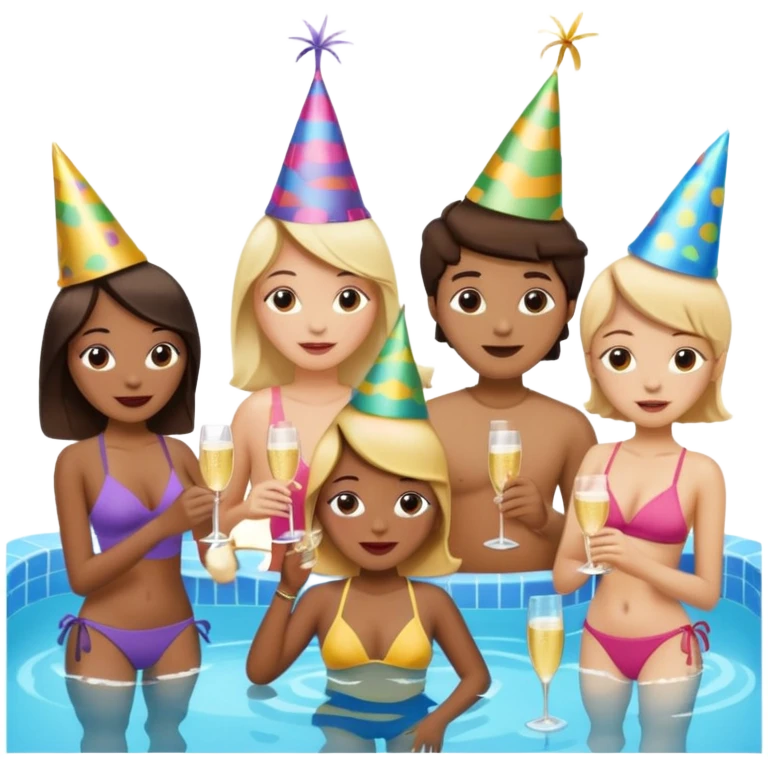 SPAM CANNED MEAT CORPORATE pool SUMMER KICKOFF PARTY emoji