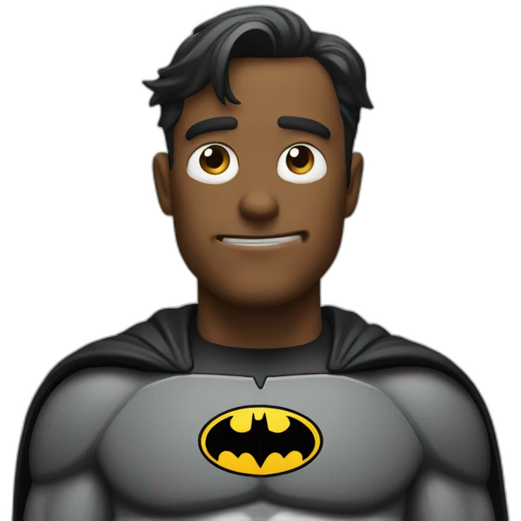 batman shrugging shoulders emoji