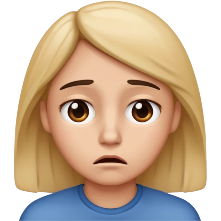 Sad I can’t believe it emoji