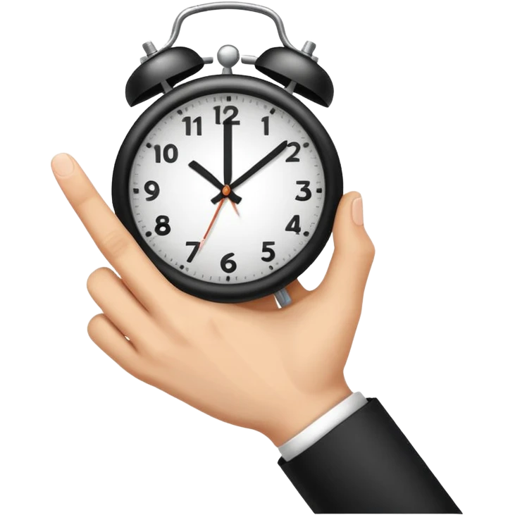 The TikTok "clock it" finger tap emoji