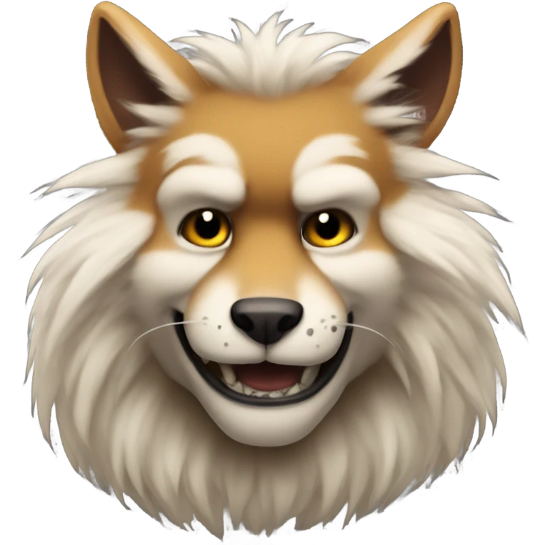 Anthropomorphic, furry, badass, fursona emoji