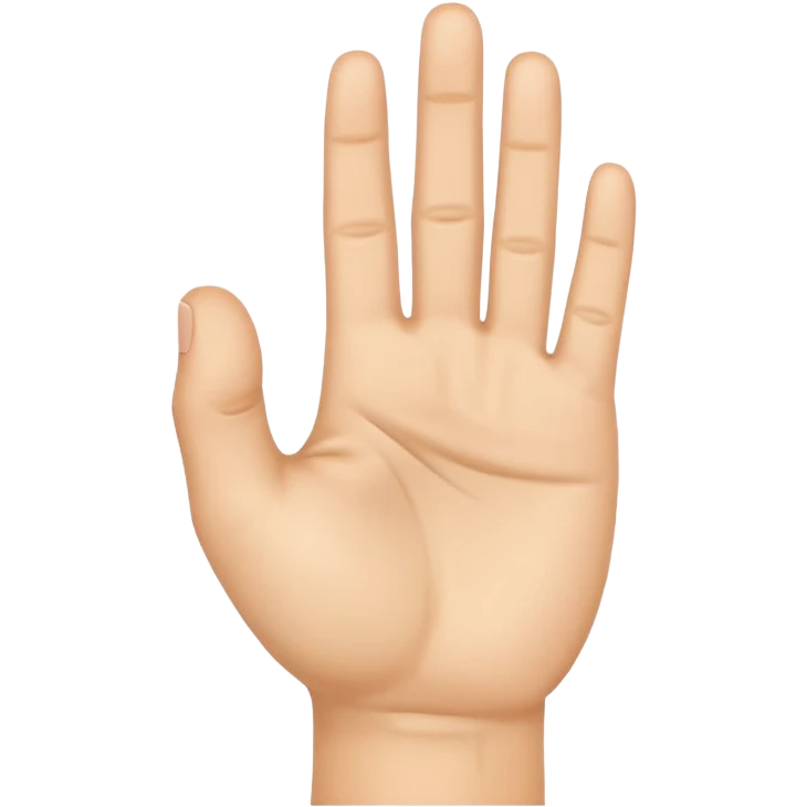 hand emoji showing the Chinese martial arts salute with one fist pressed into the open palm, clear gesture emoji