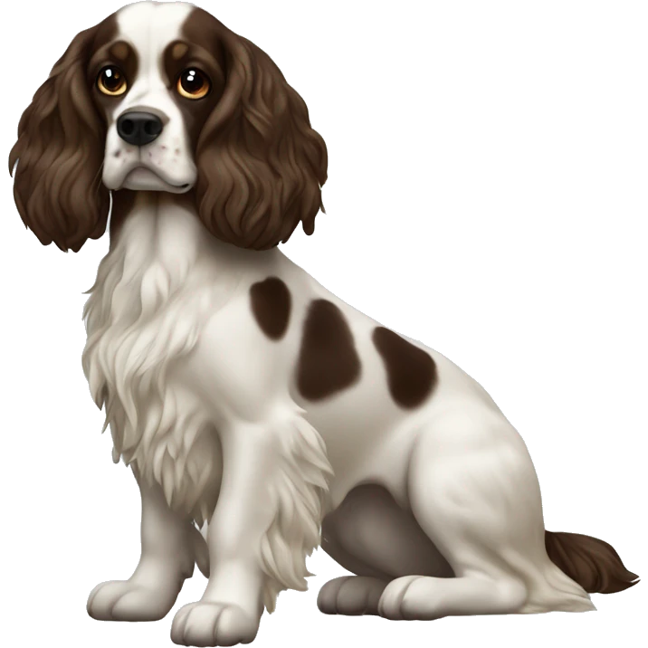Cavaler king charls spaniel  emoji
