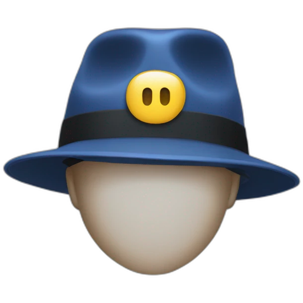 capotain hat icon emoji