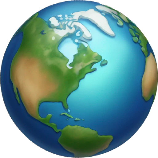 planet earth north america emoji