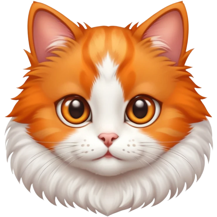 cute cat with big eyes emoji