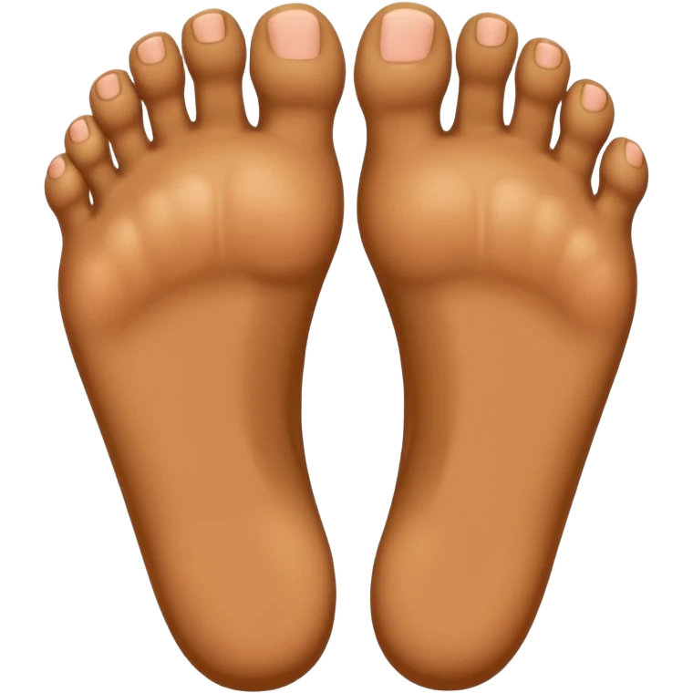 Pies masculinos con pelos emoji