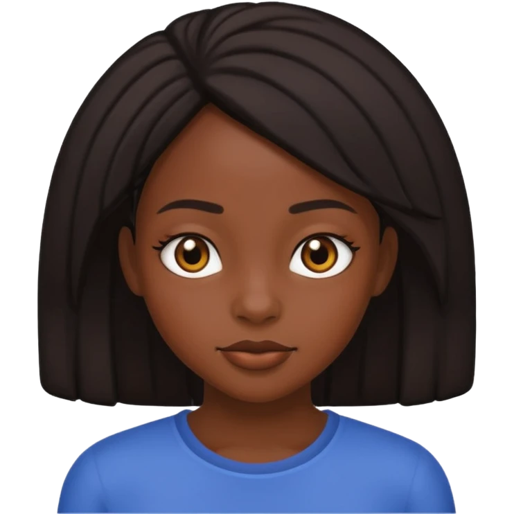black girl emoji